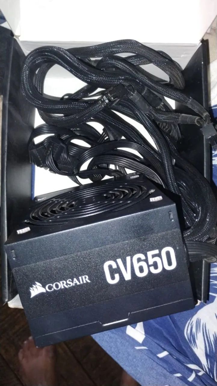 Fonte corsair cv 650 - Foto 3