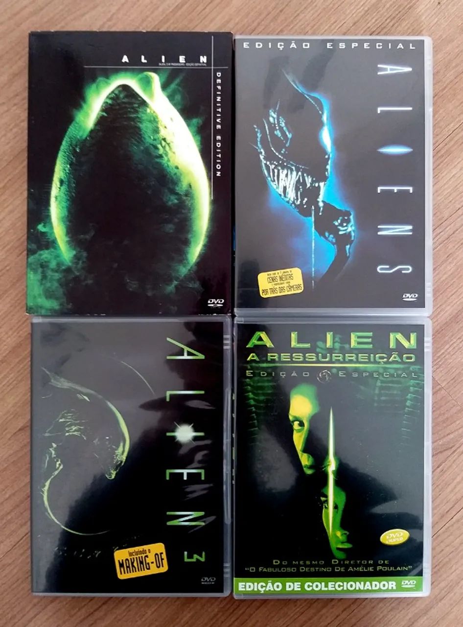 Dvd Coleção Original Alien Sigourney Weaver - CDs, DVDs etc - Santana ...