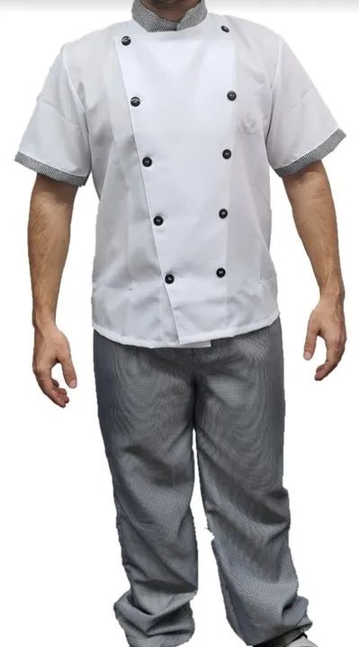 Calça xadrez Chef de Cozinha Gastronomia, Restaurante 
