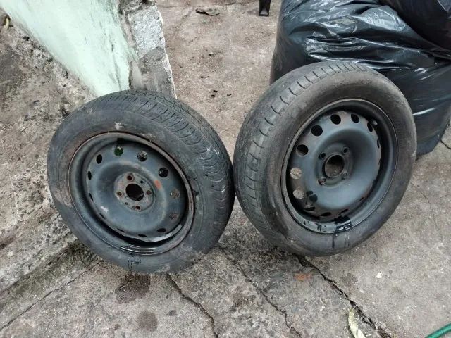 Rodas 14 de ferro Original Peugeot 
