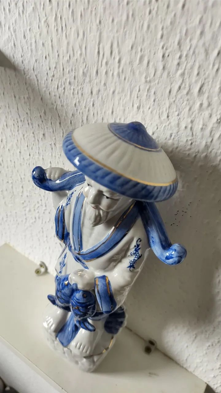 Estátua Pescador Chinês  - Foto 5