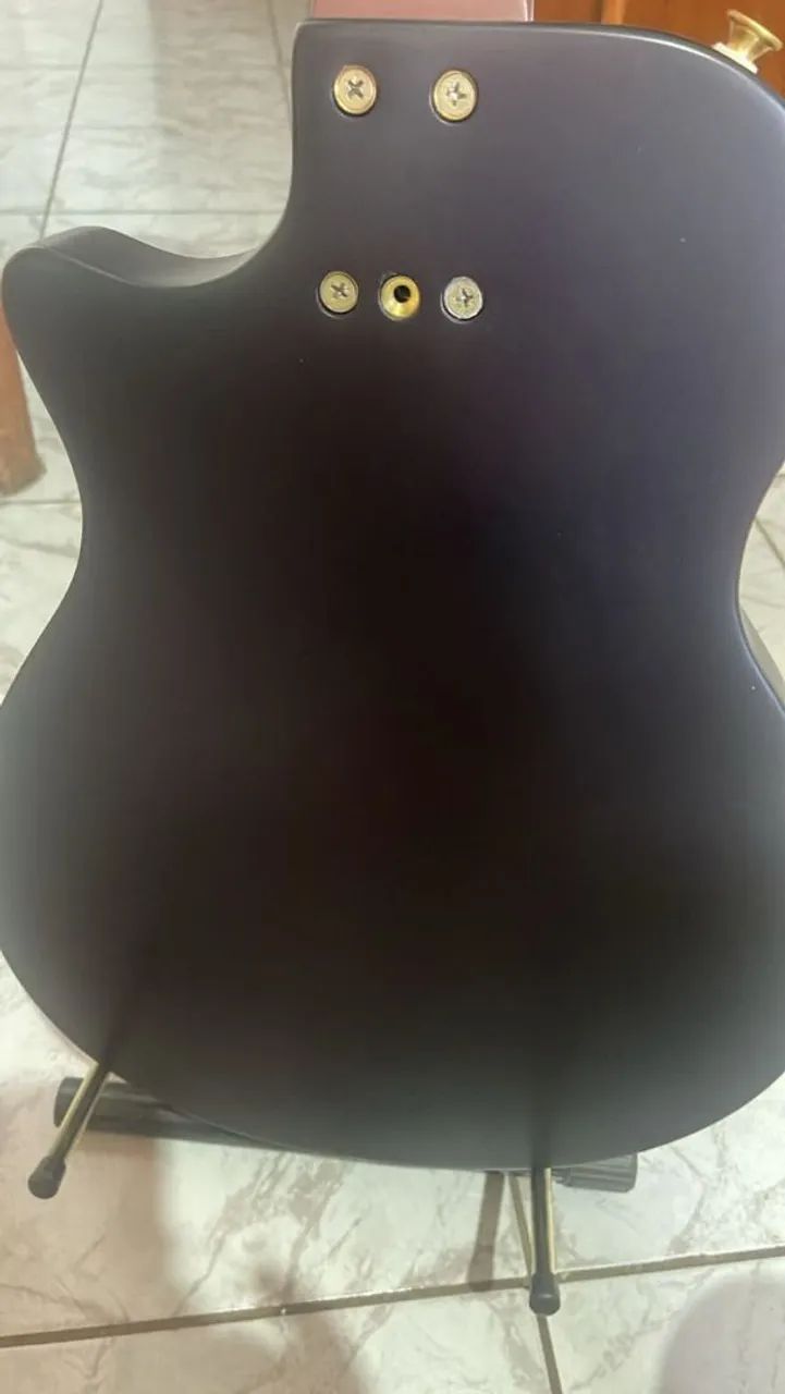 Violão de Nylon Elétrico Flat Cutaway - Foto 4