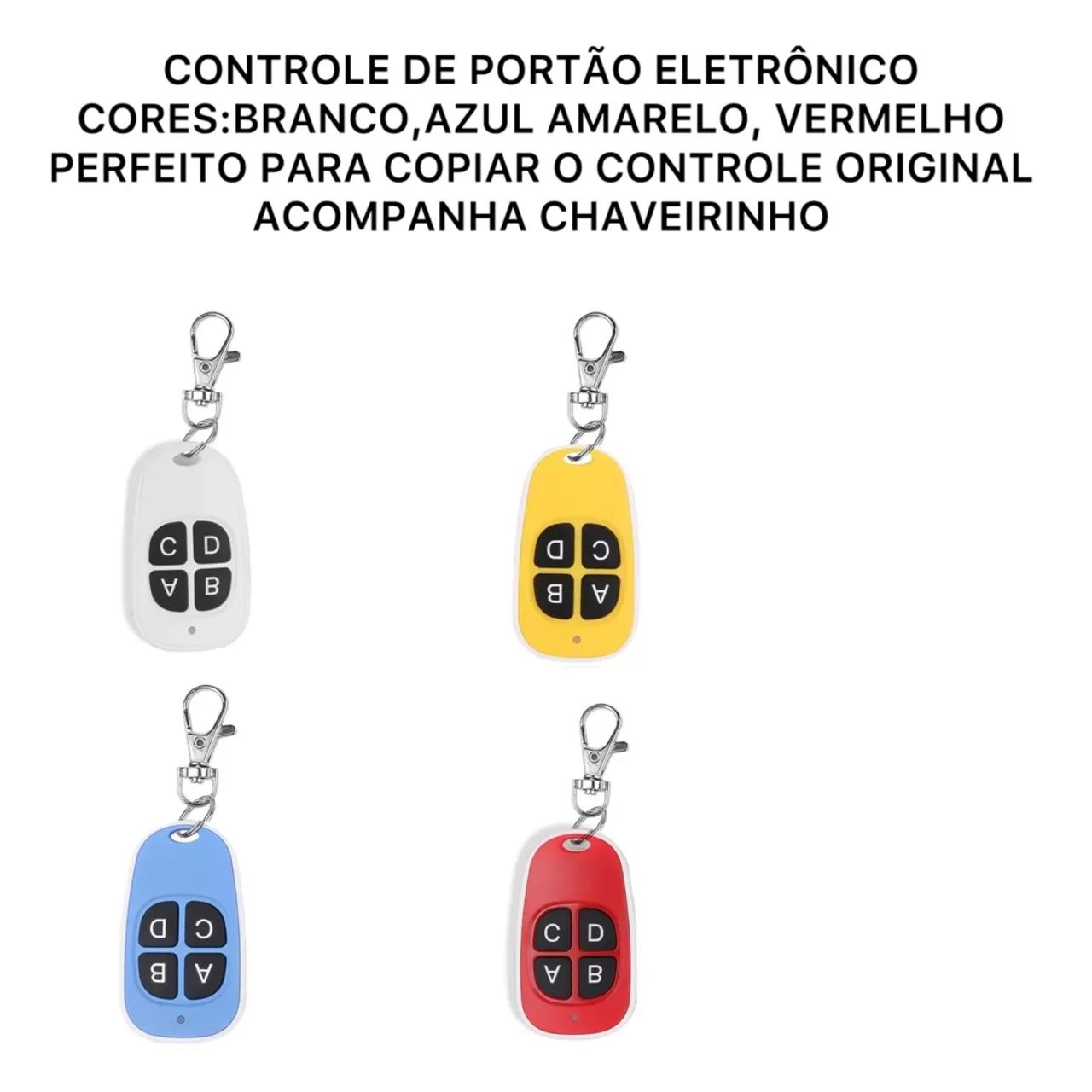 Controle Remoto para Portão 4 Canais - Foto 5