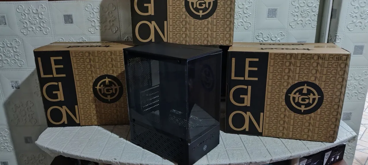 Gabinete gamer Aquário - NOVO