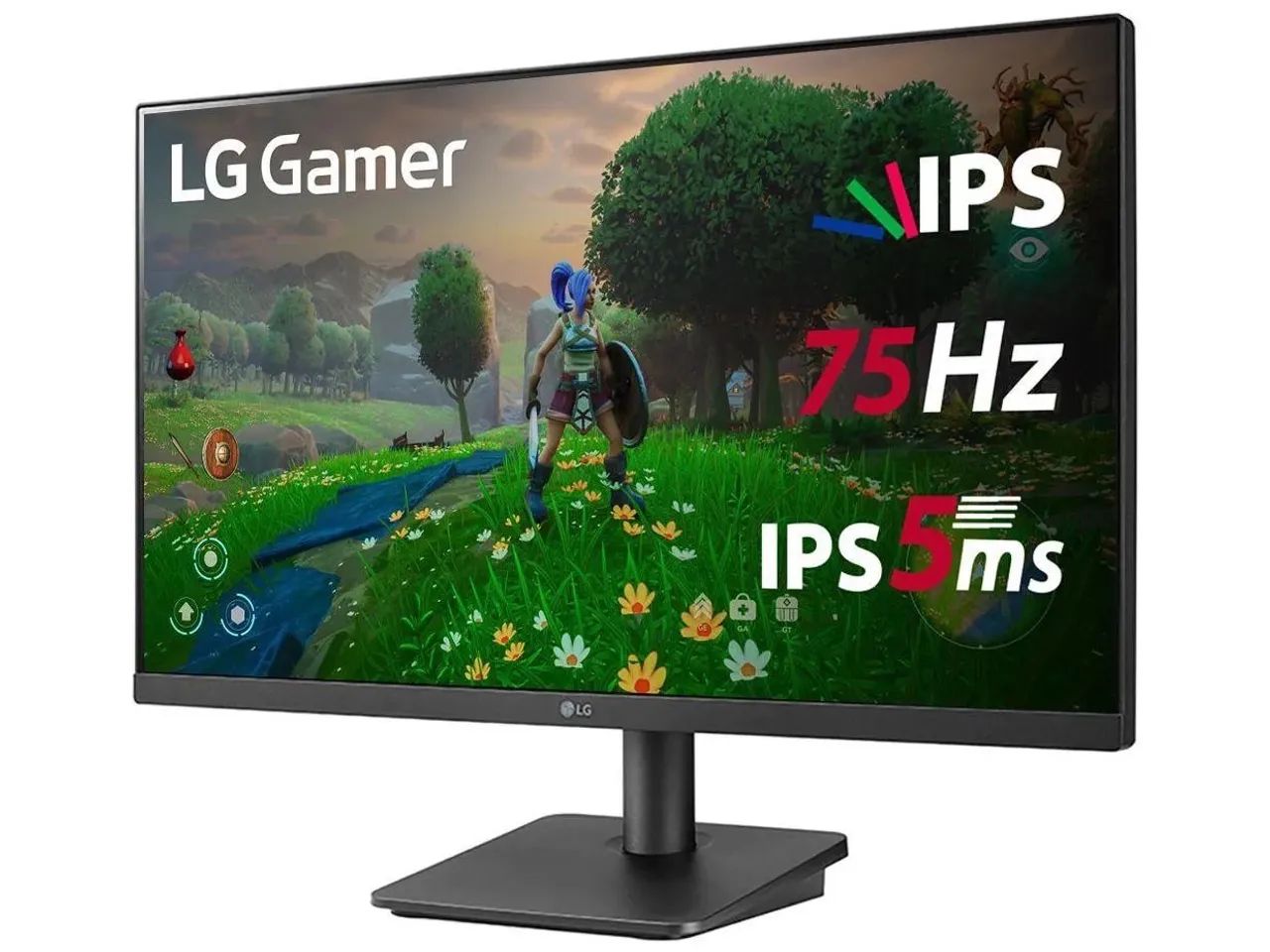 Novo! Monitor Gamer LG 27" Full HD, IPS, HDMI e VESA, FreeSync, Bordas Finas