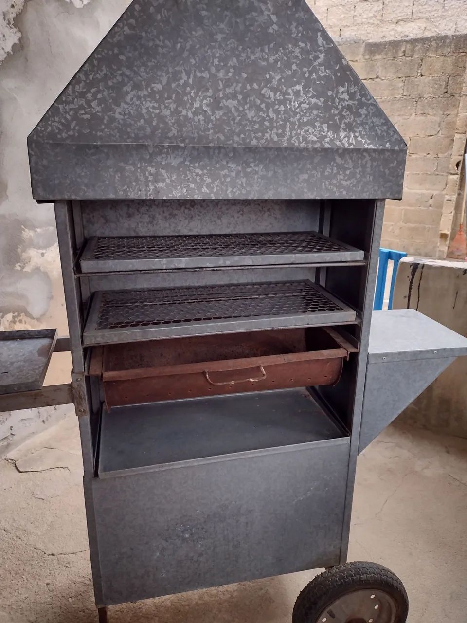 Churrasqueira móvel com 2 Grades - Foto 4