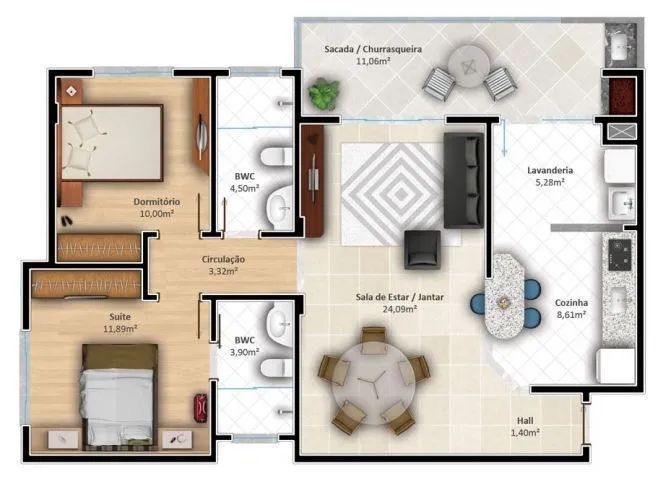 Amplo apartamento no Gravatá - Foto 11