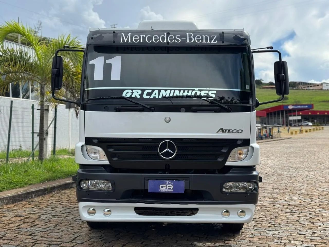 CAMINHÃO MB ATEGO 2425 2011 TRUCK CAÇAMBA ÚNICO DONO EXTRA - Foto 2