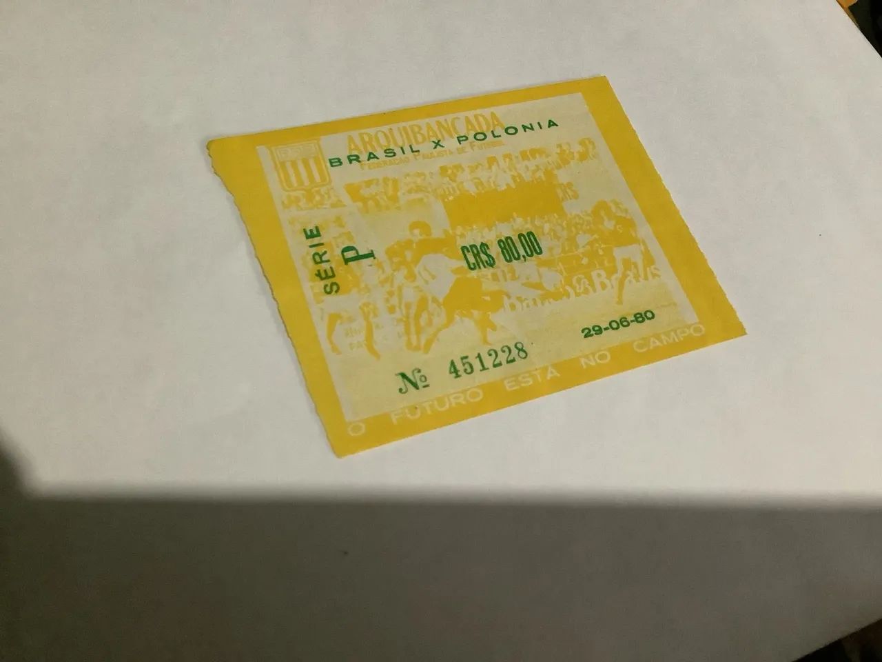 27 Ingressos de Futebol Antigos - 1977 1982 - Foto 4