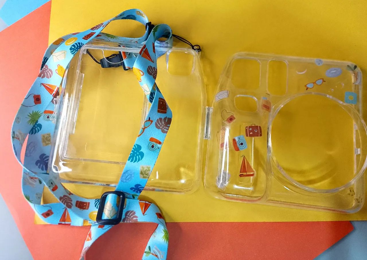 Case para Camera instax mini SE com Cordão 