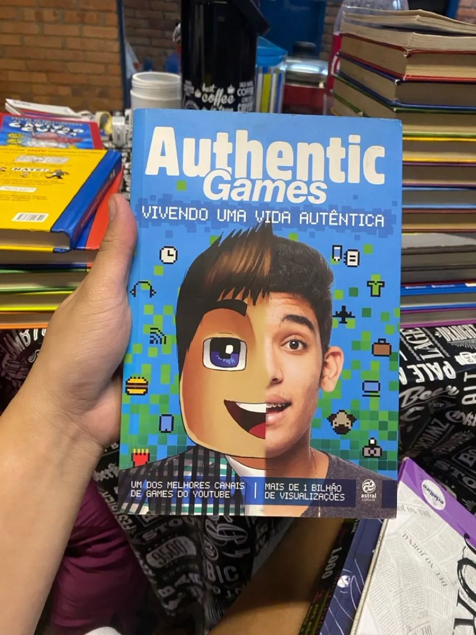 Livro Authentic Games - Vivendo Uma Vida Autêntica