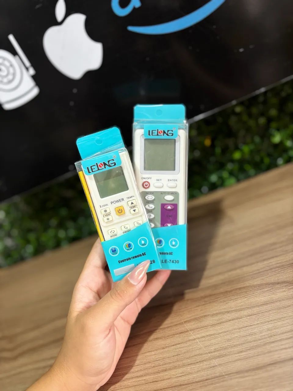 Controle Universal para Ar Condicionado - LELONG