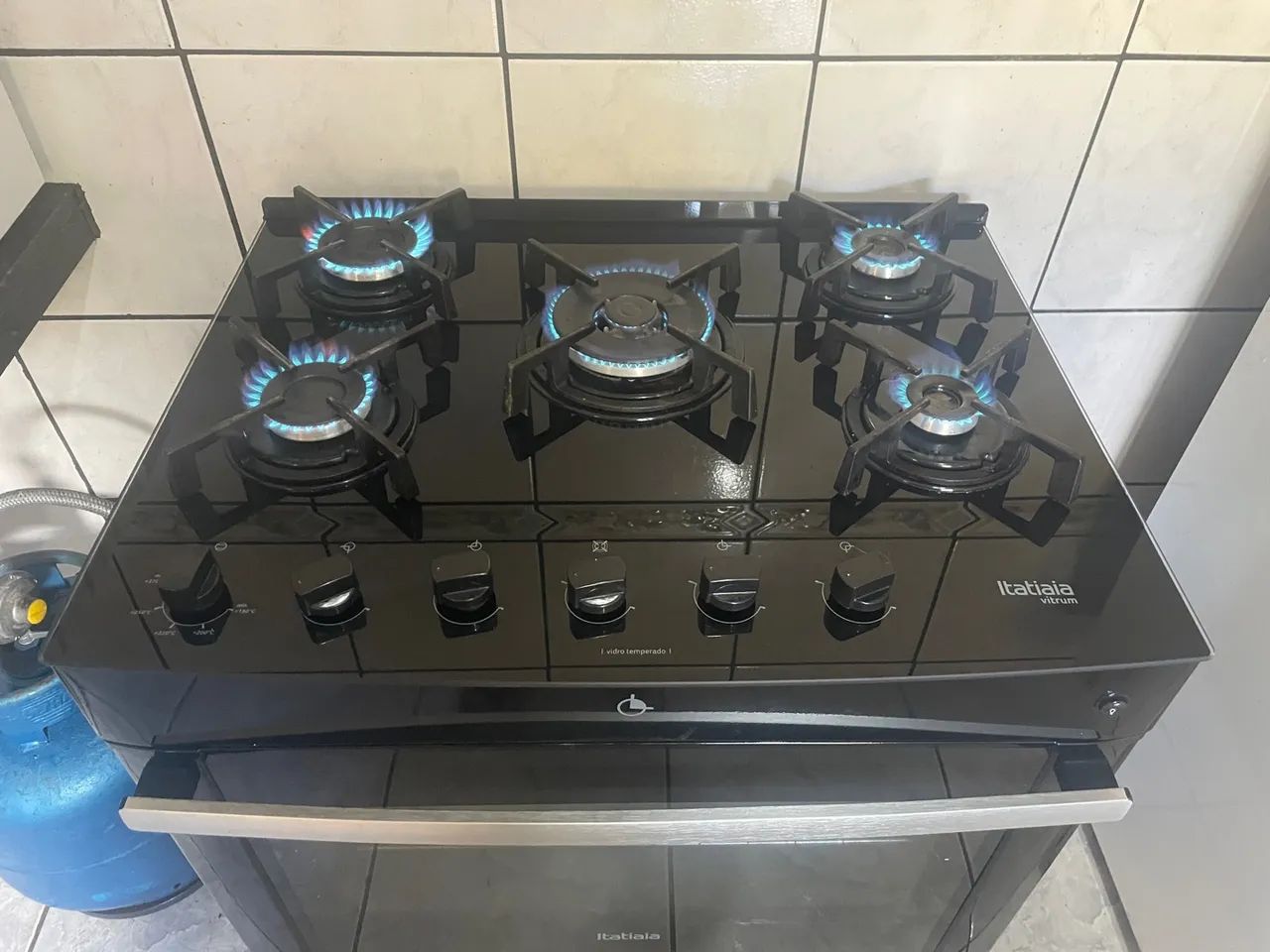 Fogão cooktop 5 bocas Itatiaia Vitrum - Foto 3