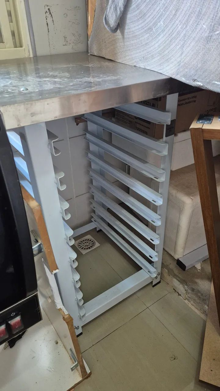 Mesa Bancada de apoio para forno