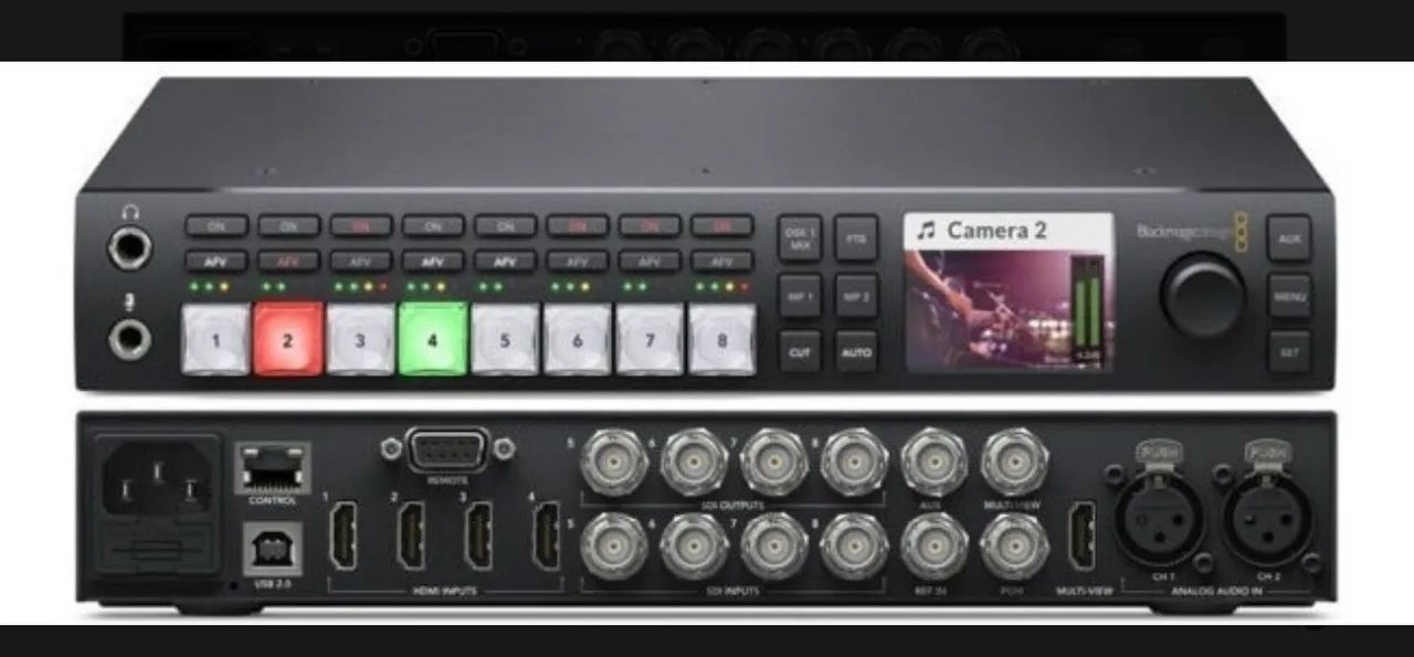 Blackmagic Atem Television Studio HD - Streaming Profissional NOVO