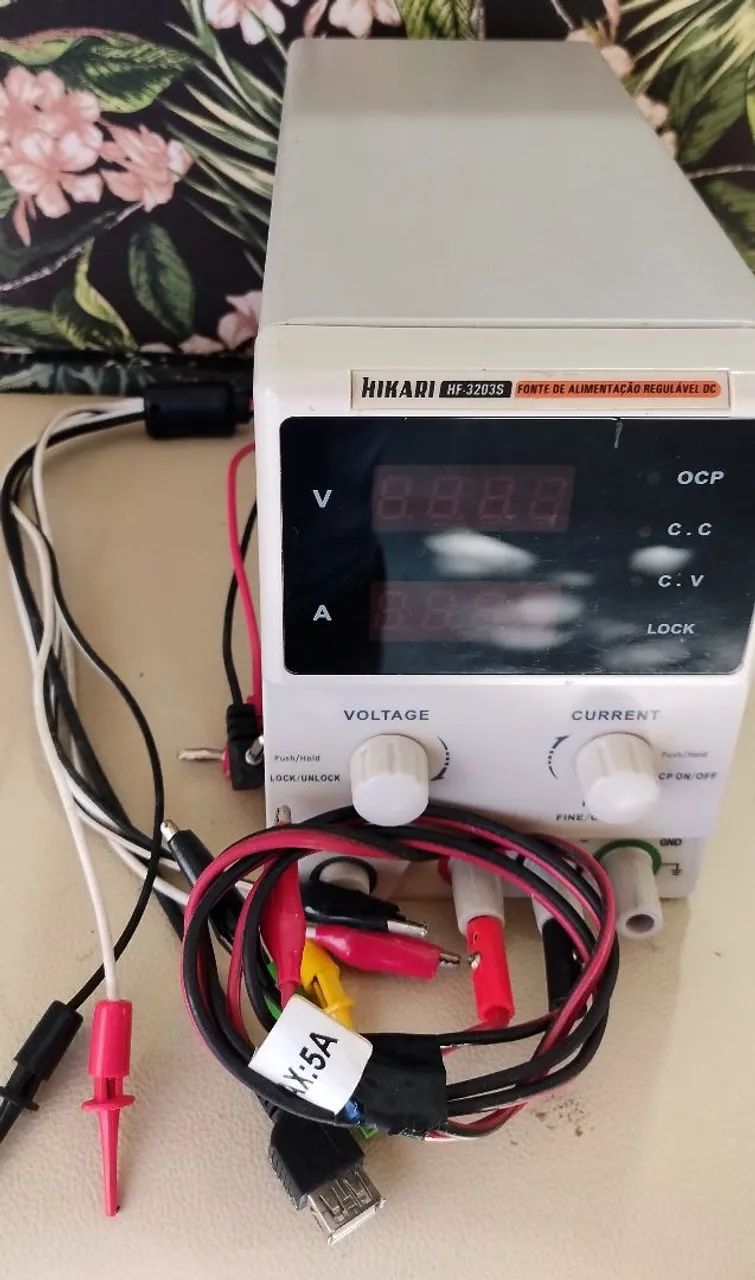 Fonte de Alimentação DC Dupla 3A HF-3203S - Foto 2