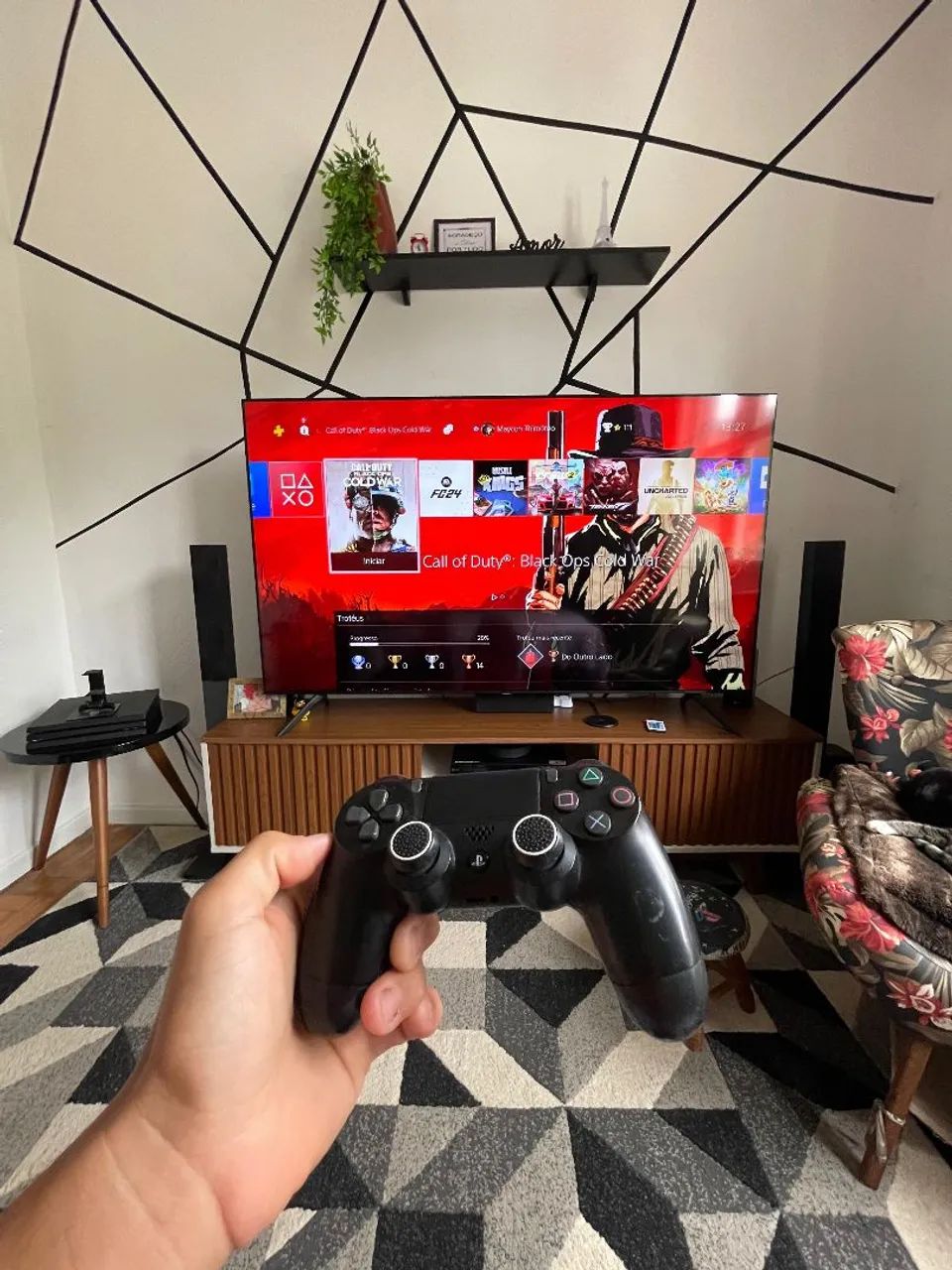 PS4 Slim 1TB com Controle - Foto 2