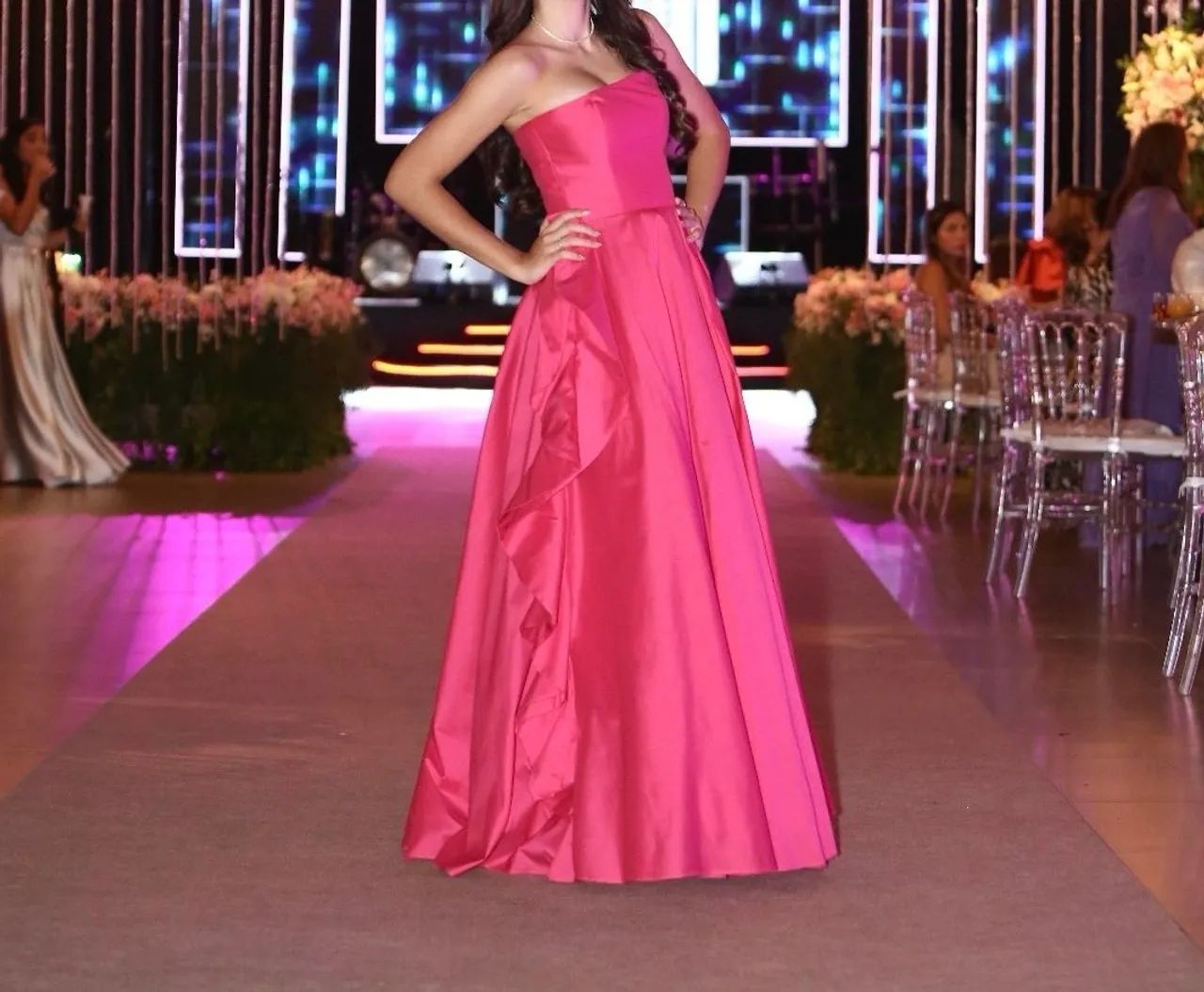 Vestido de festa rosa - Foto 3