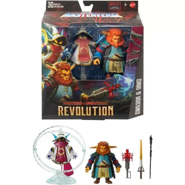 Masters Of The Universe Masterverse 2 Pack Orko And Gwildor