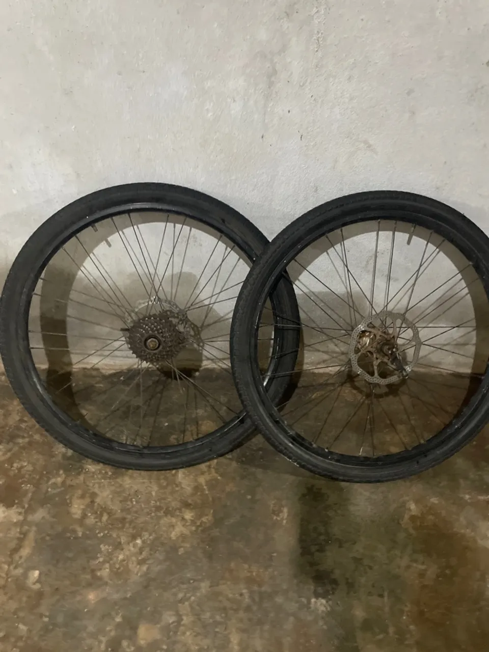 Rodas de bicicleta aro 26 com marchas
