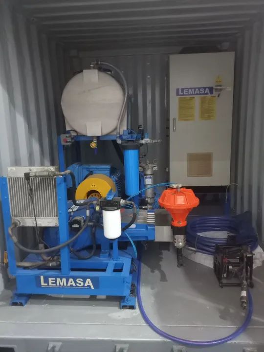 Máquina de hidrojato 37000 PSI elétrica