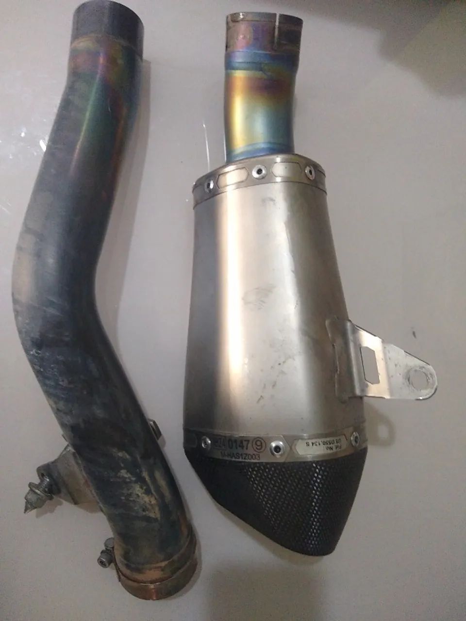 Ponteira Akrapovic Kawasaki ZX-10R - Peças para motos