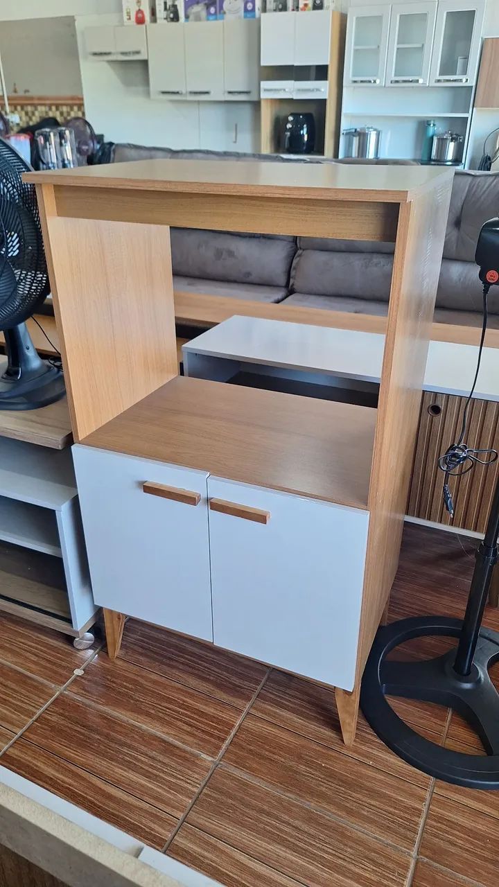 Balcão para forno e micro-ondas 