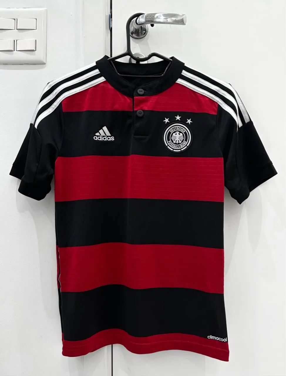 Camisa de Time Adidas Alemanha Original Infantil