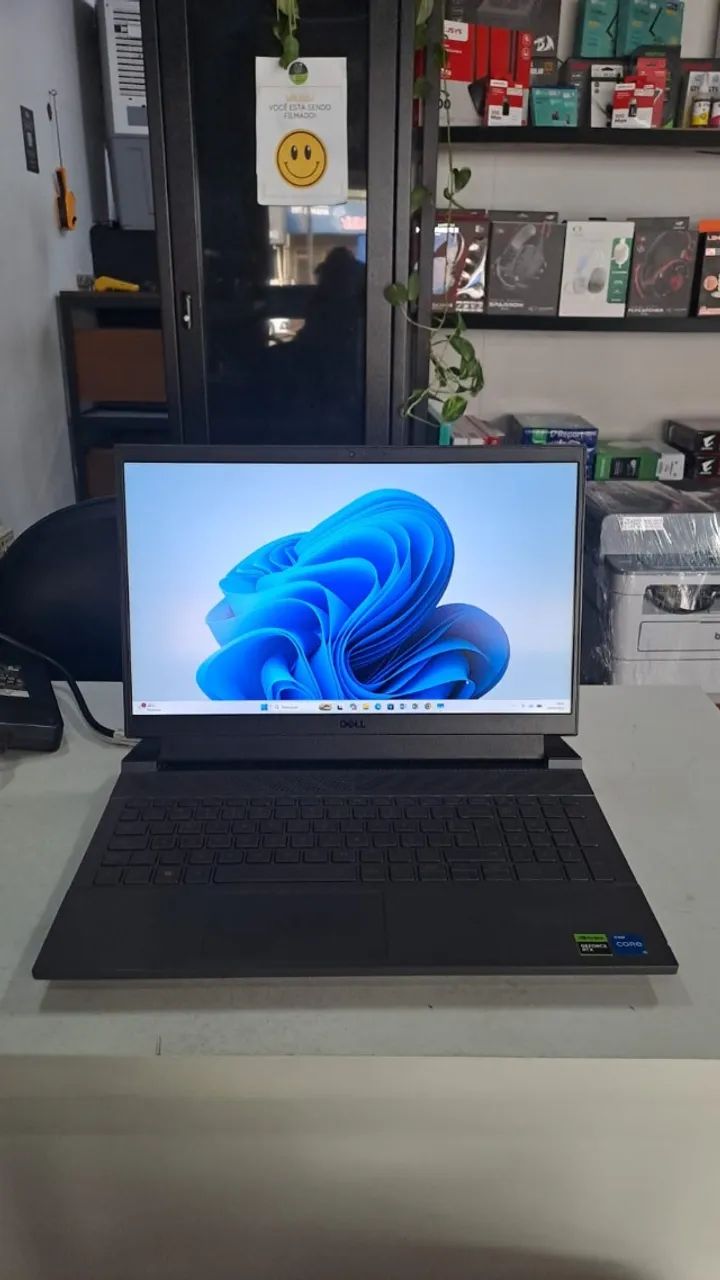 Notebook Gamer Dell G15 5530 Intel Core i5/i7 RTX Nvidia com placa de vídeo