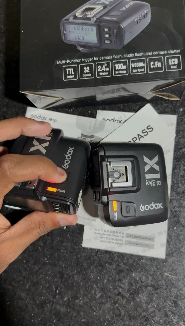 Rádio flash godox X1Ts - Foto 6