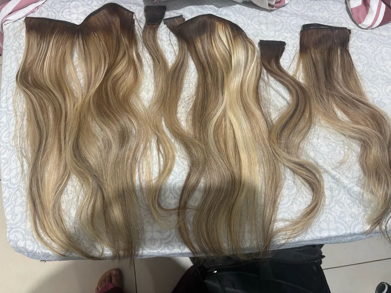Mega Hair loiro 