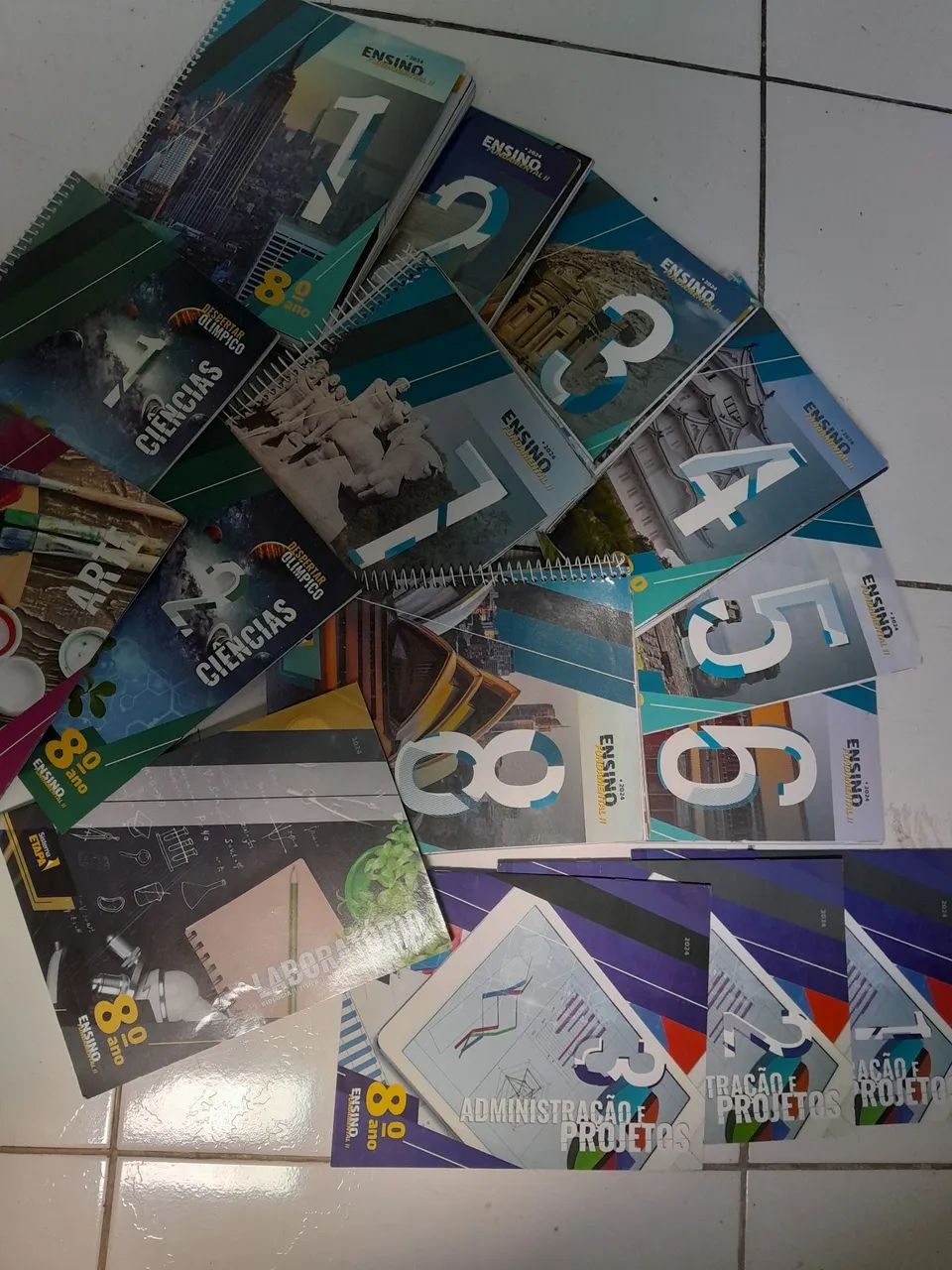 Livros sistema etapa 