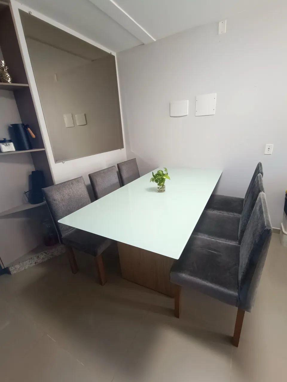 Mesa de vidro 