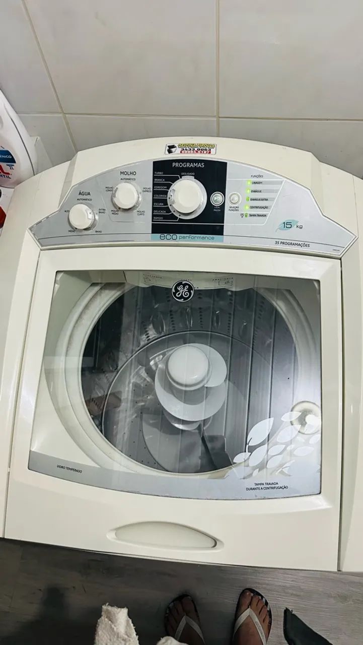 Maquina de lavar 15 kg GE