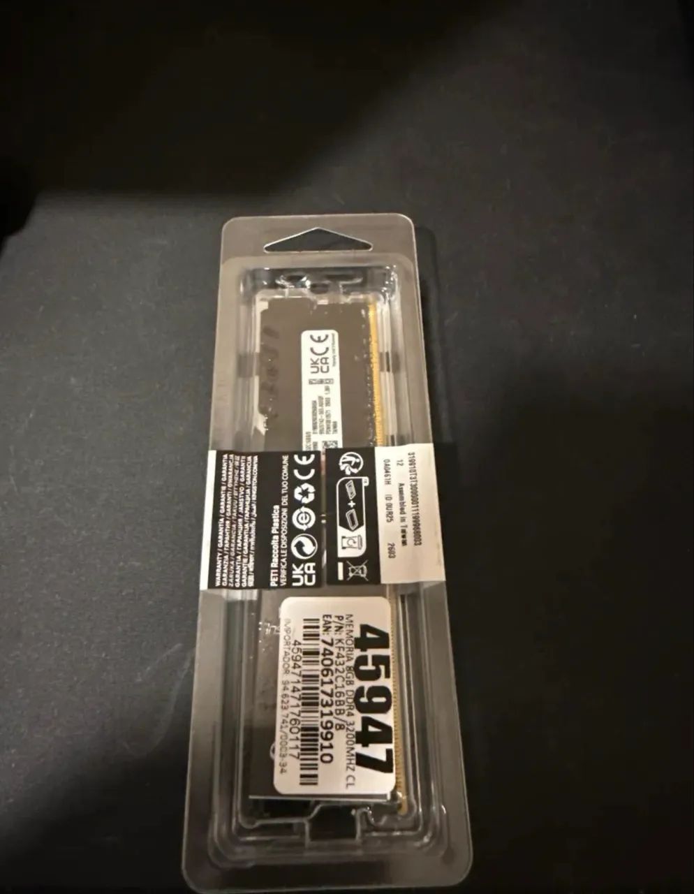 Mem ória RAM DDR4 8GB 3200MhZ - Foto 2