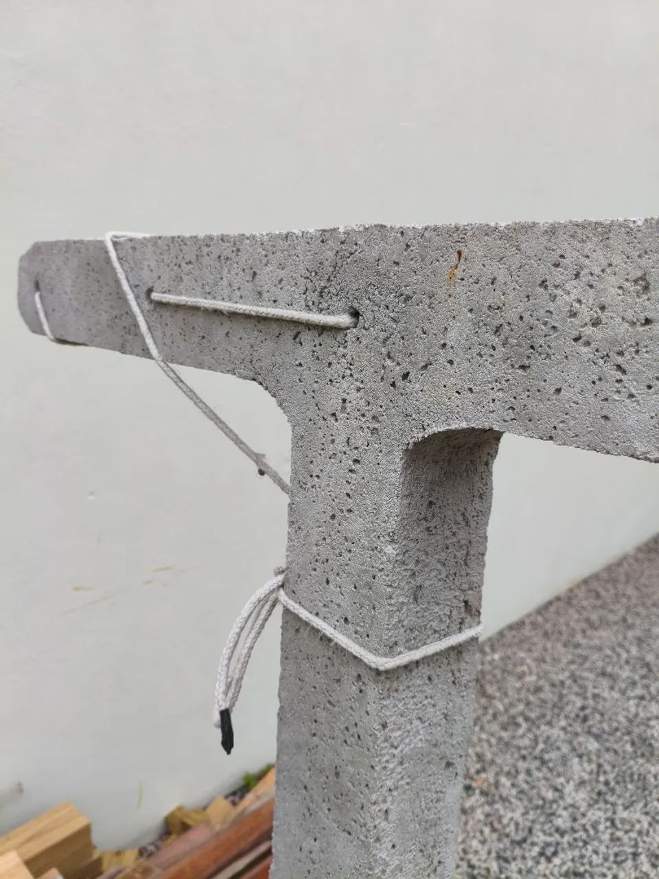 Palanque de concreto para varal - Foto 2