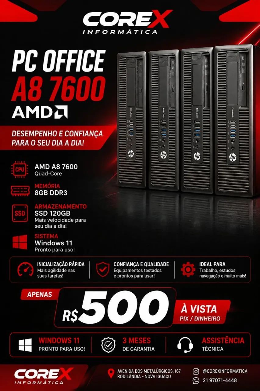 Pc Amd A8 7600