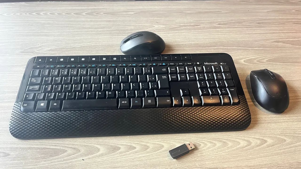 Kit Teclado + Mouse Microsoft Wireless 2000 - Foto 4