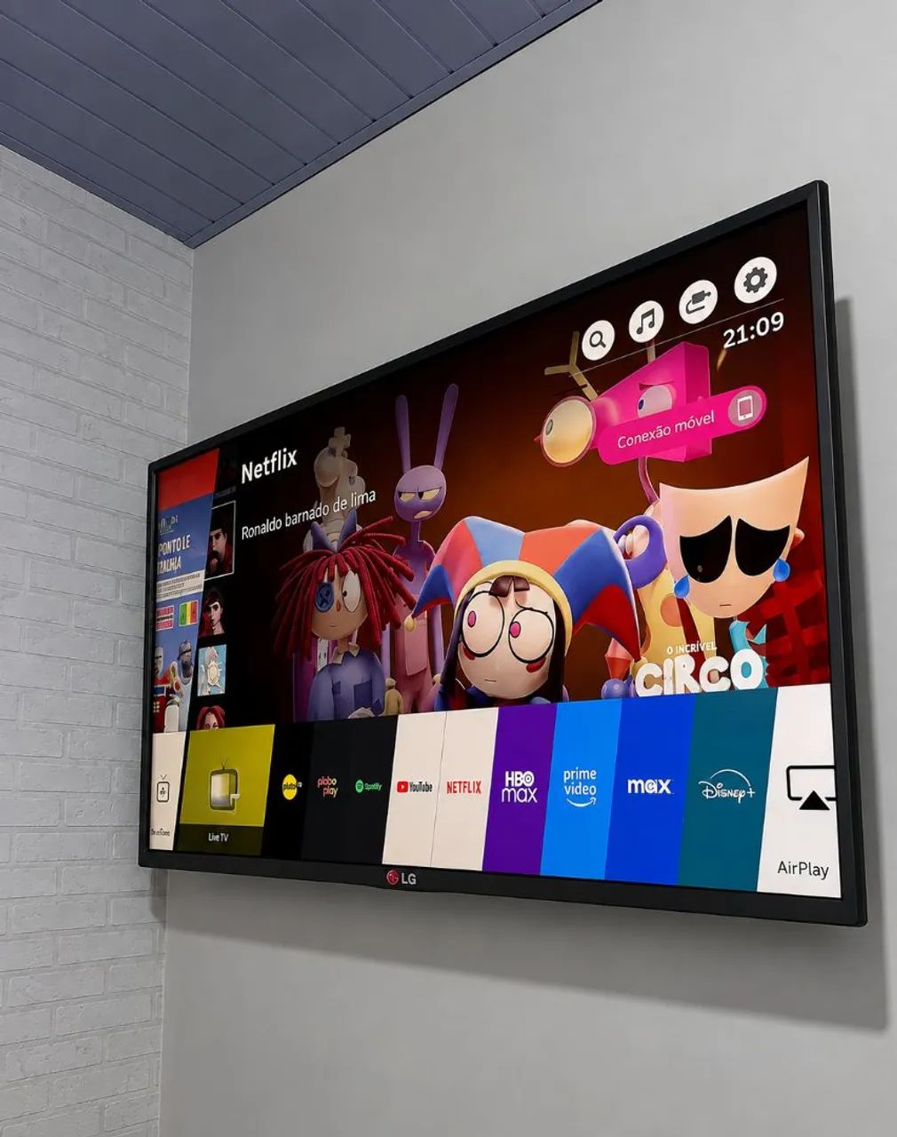 Vendo TV smart 50 polegadas LG 4k 