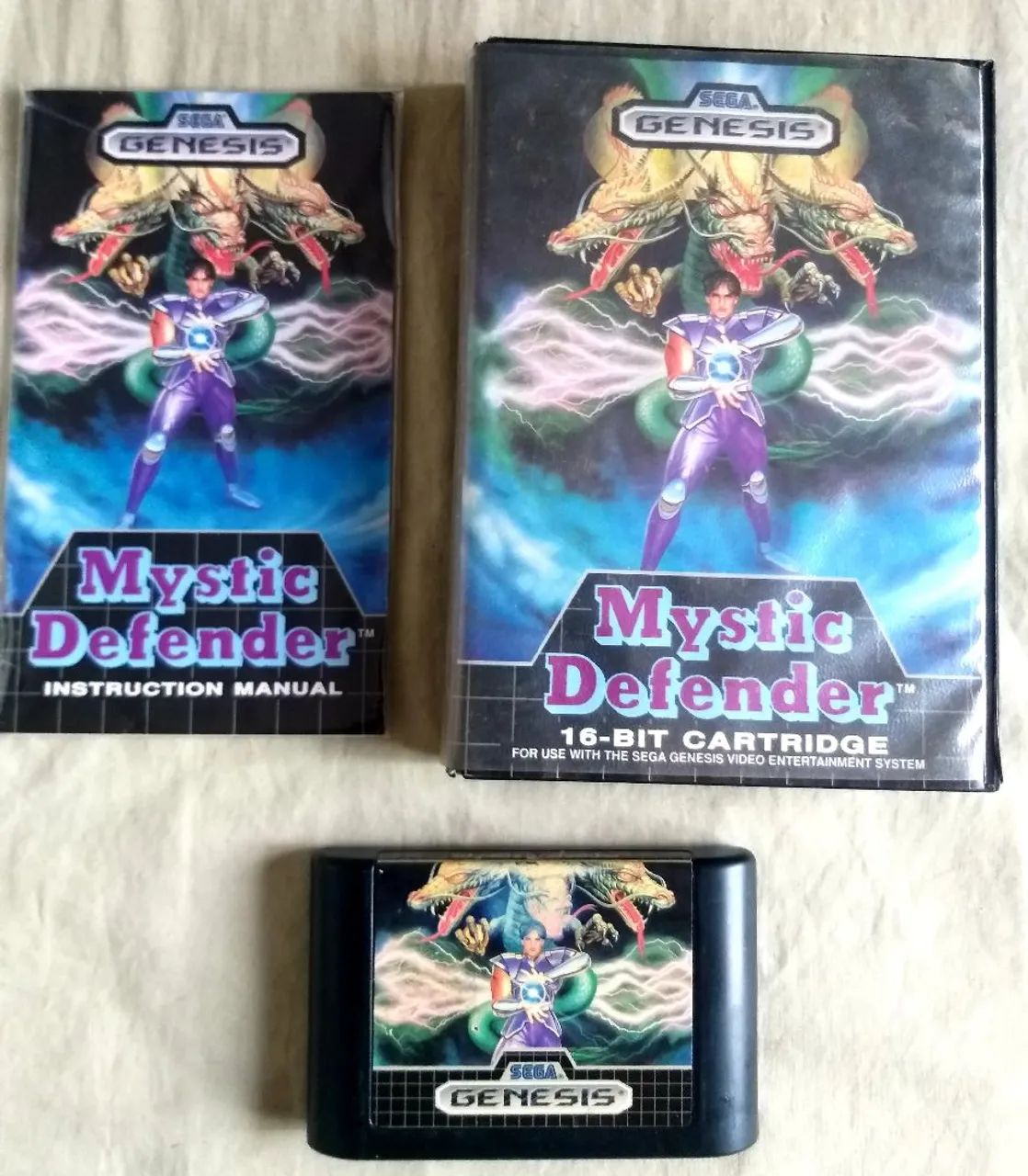 Mystic Defender Completo Genesis 