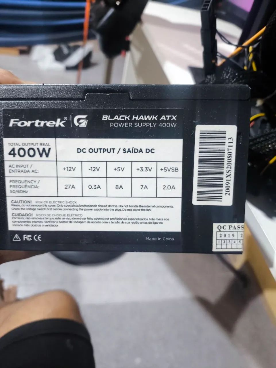 Fonte Fortrek 400W