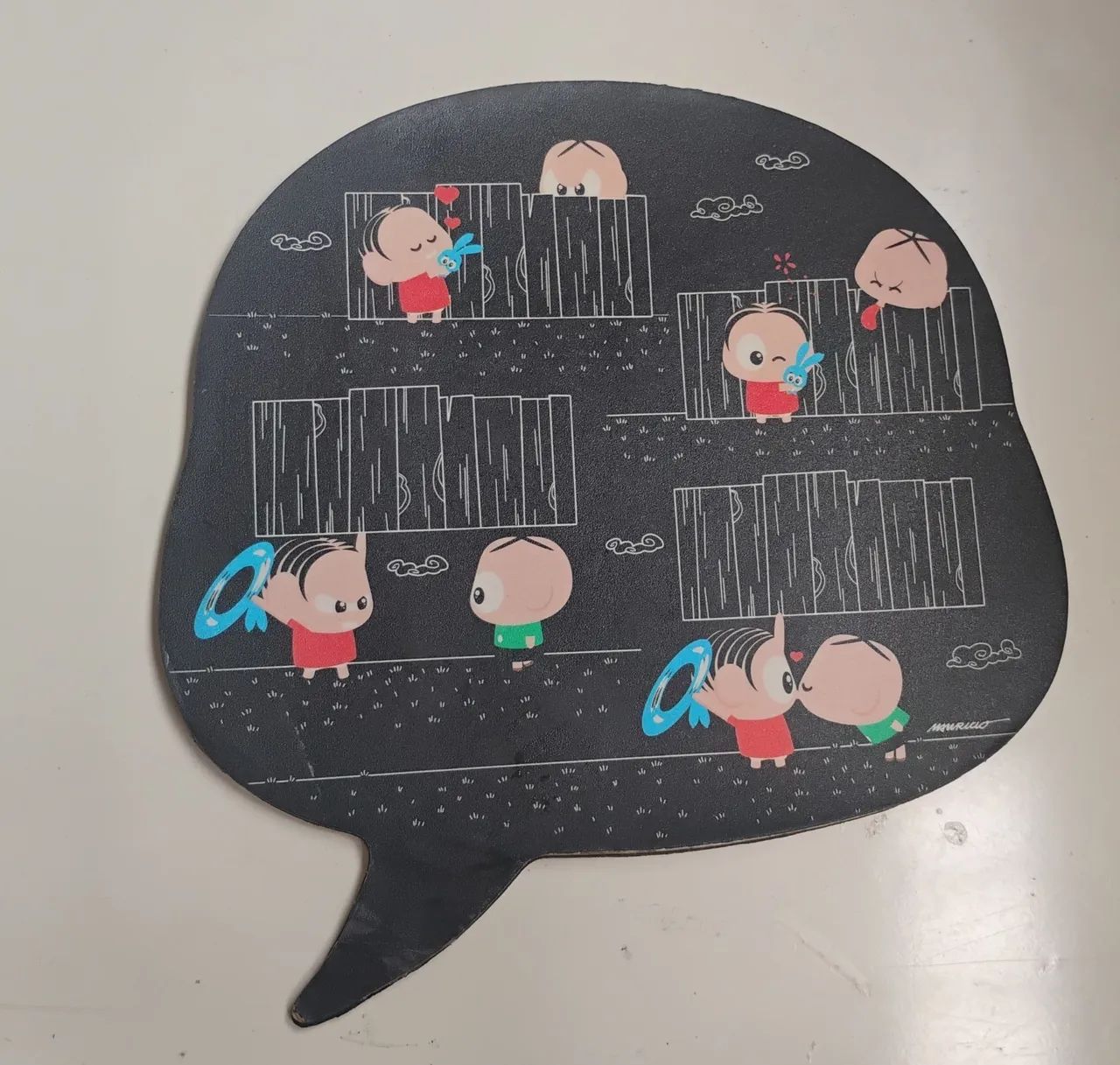 Mouse pad turma da Monica 