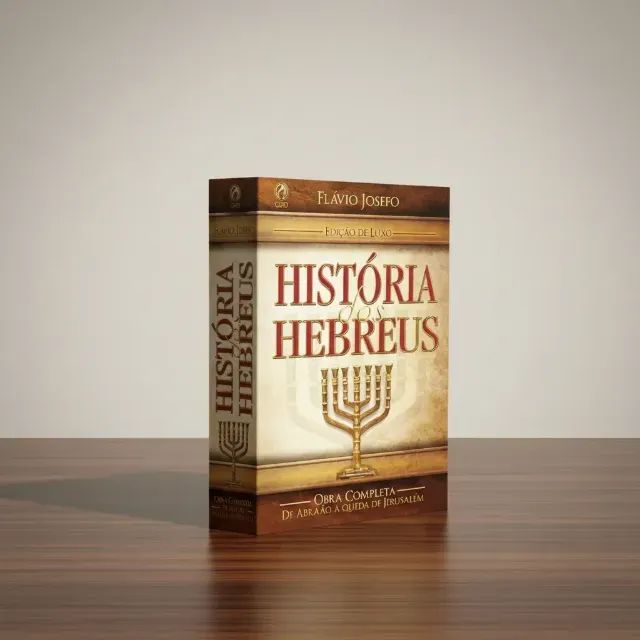 Livro História dos Hebreus - Edição de luxo - Capa Dura - Foto 4