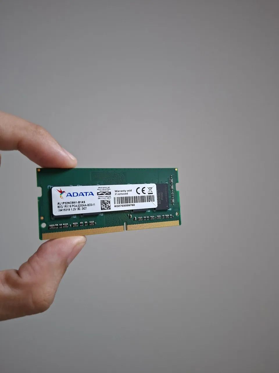 Memória 8gb DDR4 3200 
