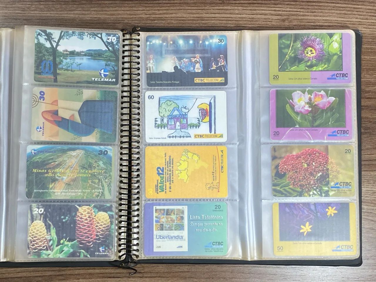 Coleção de Cartões Telefônicos - 125 unidades - Acompanha pasta - Foto 4