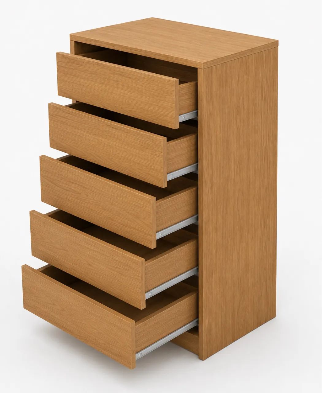 Cômoda 5 gavetas - 100% MDF Super Resistente - Foto 3