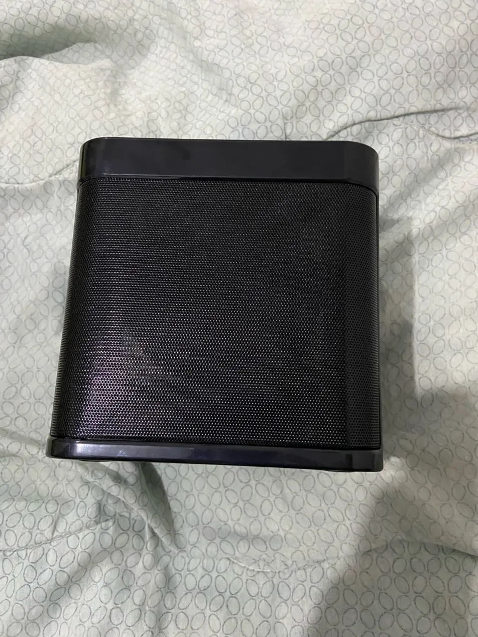 Caixinha Karaokê Bluetooth YS-203 com Efeitos de Voz e 2 Microfones - Foto 3