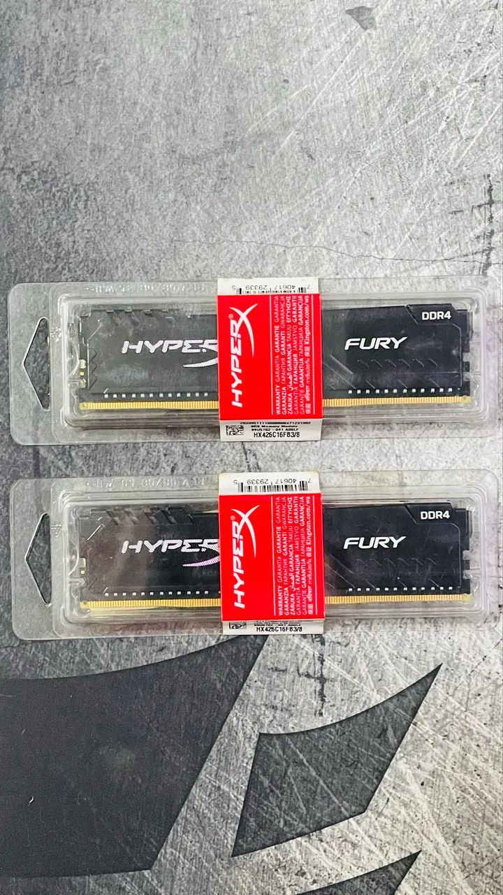 Memória HyperX Fury DDR4 8GB 2666mhz - Memória RAM - Tijuca, Rio