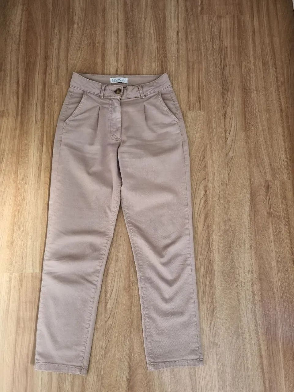 Calça em sarja importada PRIMARK modelo Chino tam. 38