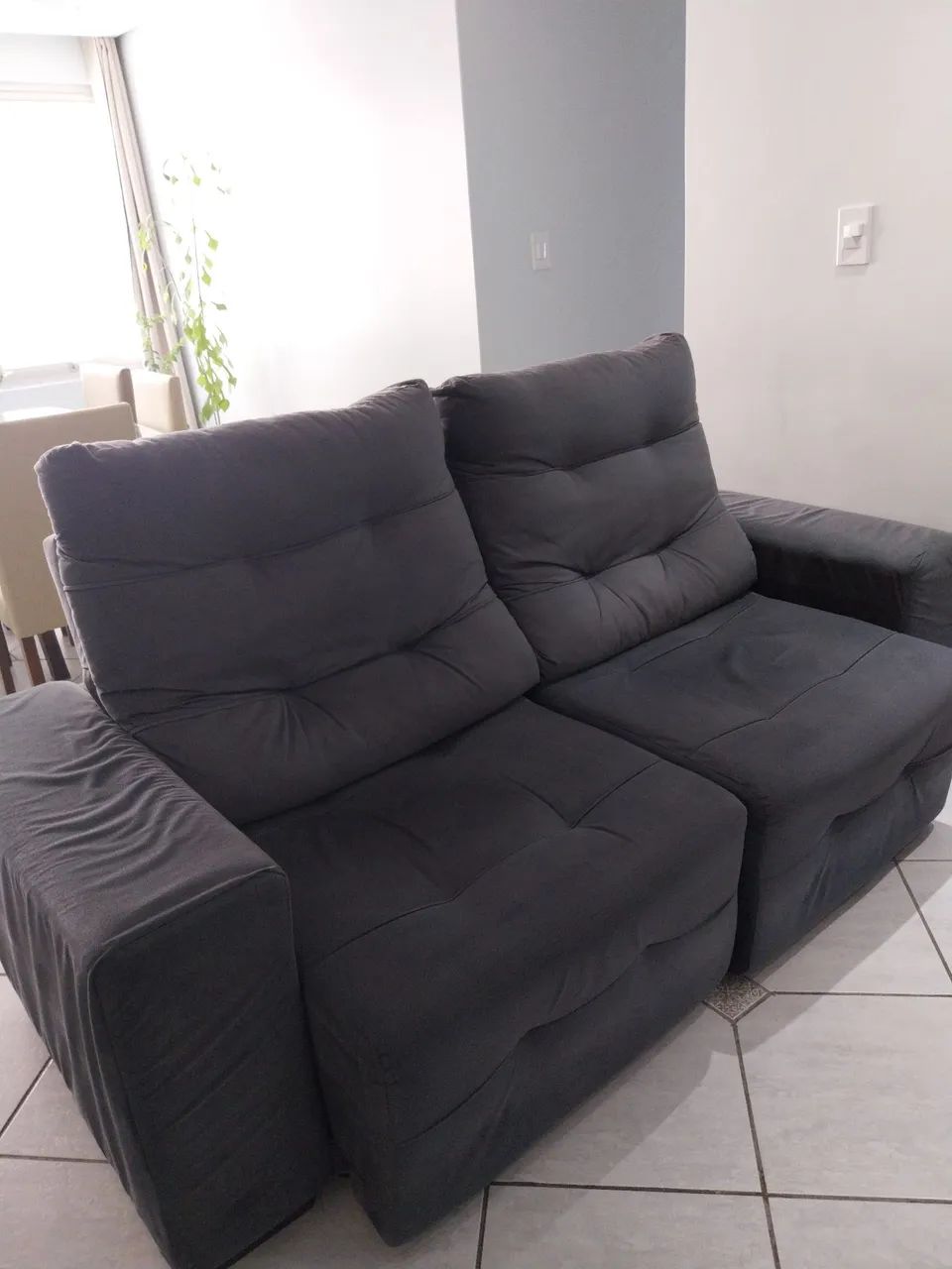 Sofá Retrátil de 3 Lugares - Foto 3